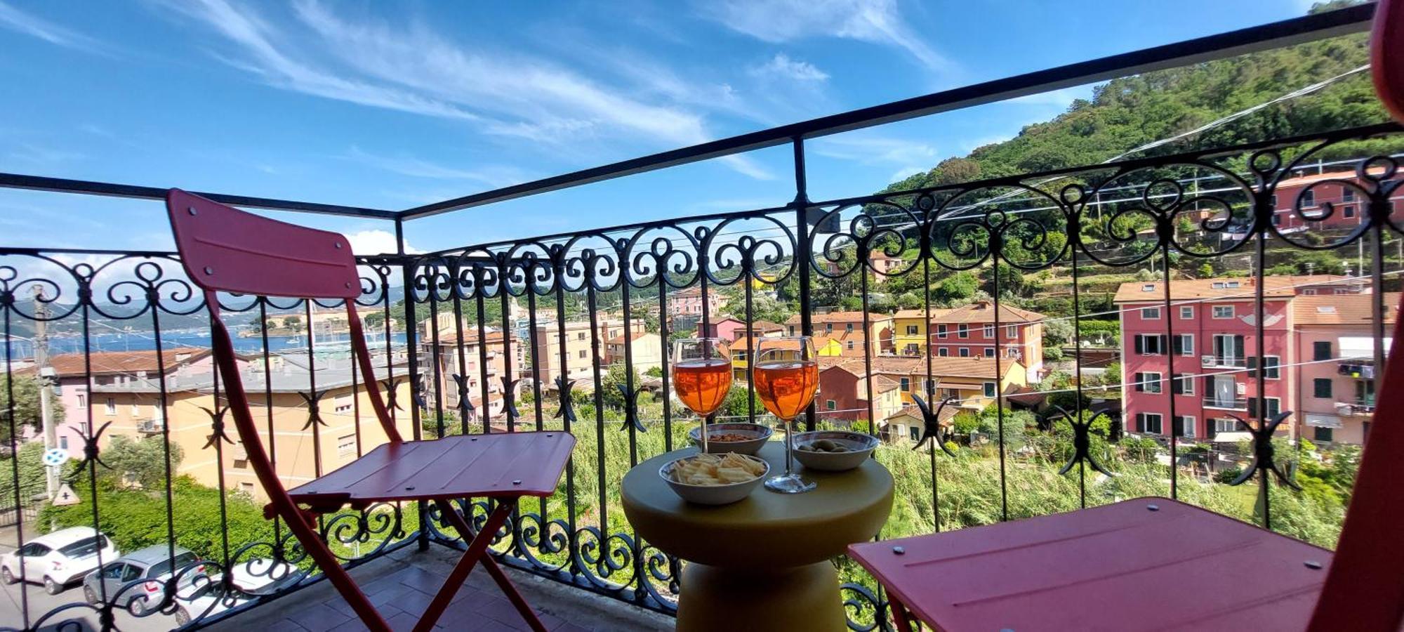 Moderno Appartamento Vista Mare, Con Parcheggio Privato Porto Venere Dış mekan fotoğraf