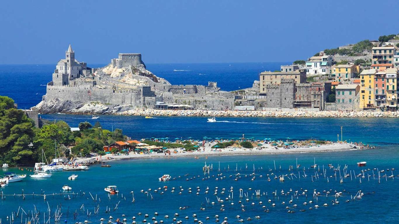 Moderno Appartamento Vista Mare, Con Parcheggio Privato Porto Venere Dış mekan fotoğraf